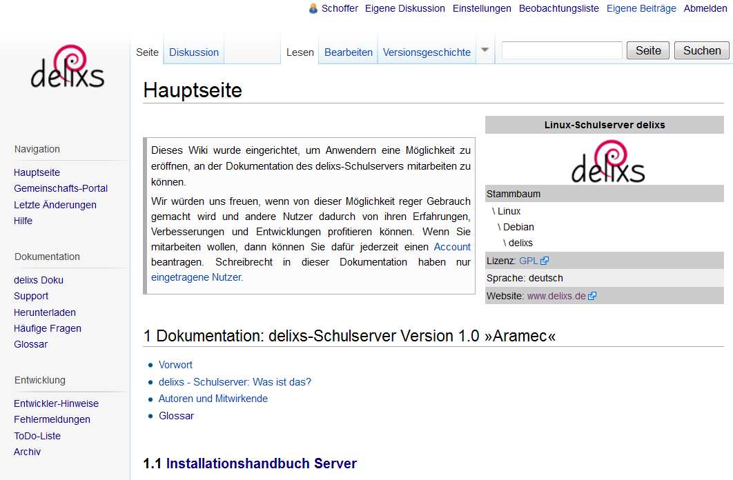 gehe zur Doku